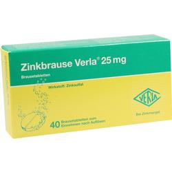 ZINKBRAUSE VERLA 25MG