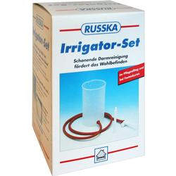 Eine Verpackung für ein Irrigator-Set zur schonenden Darmreinigung.