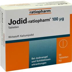 JODID RATIOPHARM 100UG